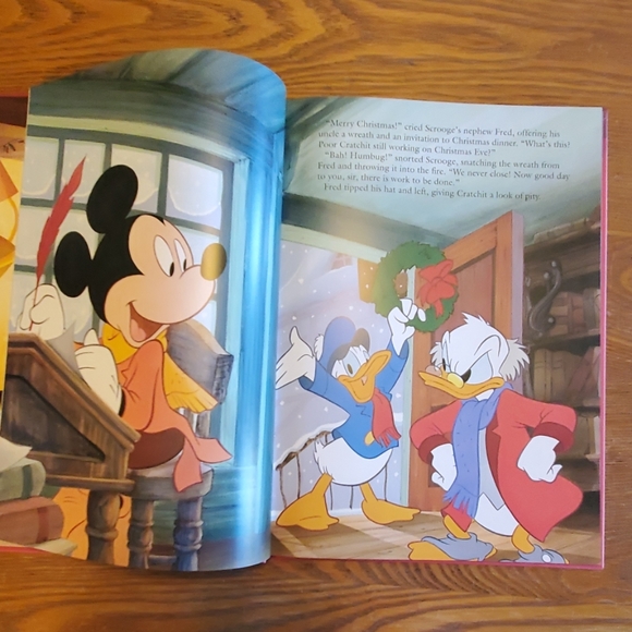 2 DISNEY bks: PETER PAN & MICKEY'S CHRISTMAS CAROL - Picture 8 of 8
